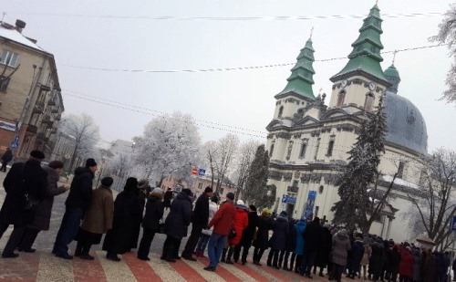 Головний храм УГКЦ Тернопільщини приймає унікальну ікону з Едесси.(ФОТО) Головний храм УГКЦ Тернопільщини приймає унікальну ікону з Едесси.(ФОТО)